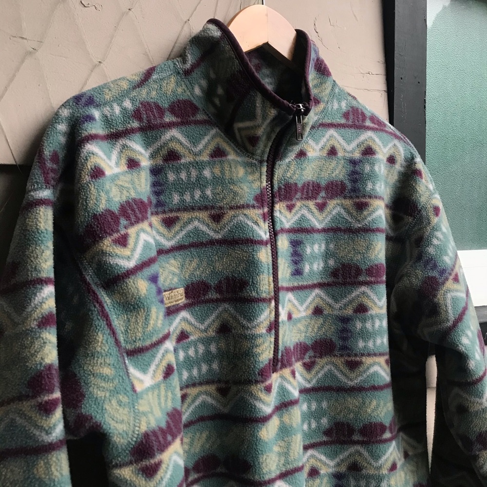 Vintage Columbia 1/4 Zip Fleece